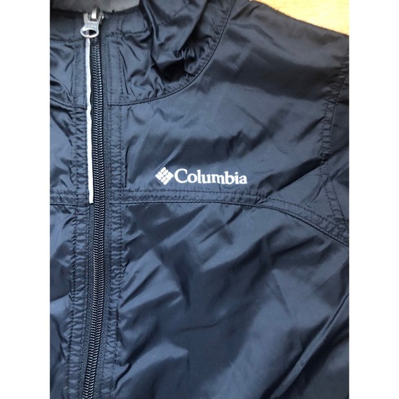 Columbia size 8 rain jacket black - Picture 2 of 6